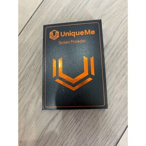 UniqueMe Screen Protector Kit New Version Model UniqueMe-15 Black Orange Box